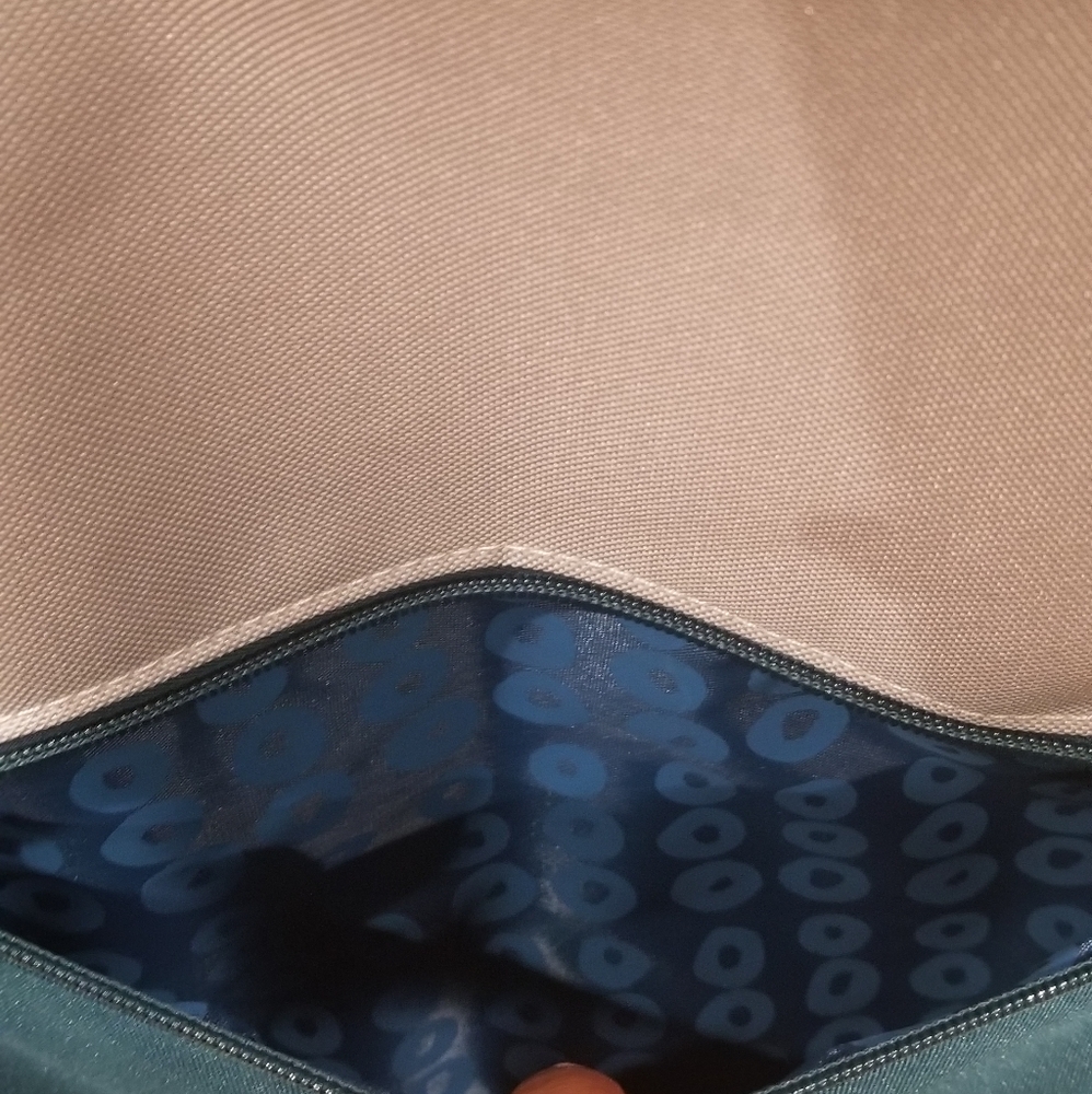 NWOT Custom Made Teal And Light Gray Backpack By Tribe - Picture 7 of 7